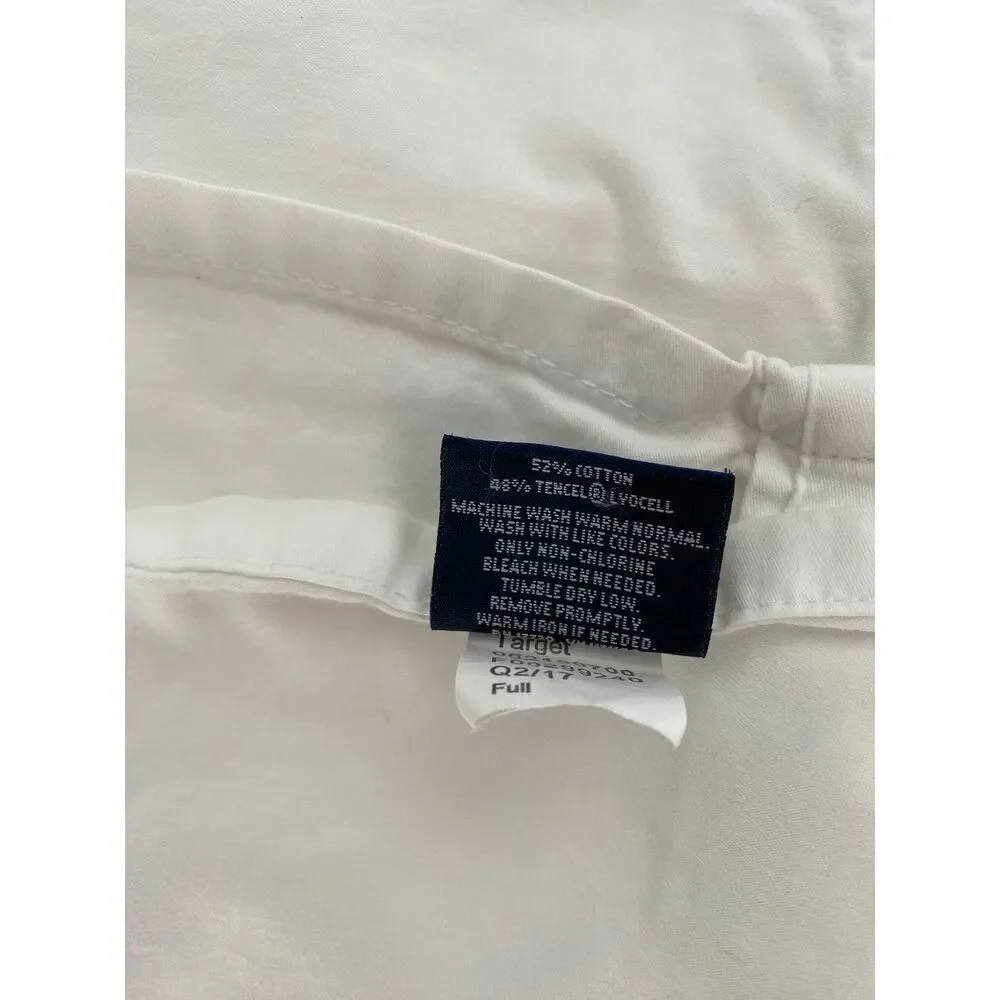 Fieldcrest Full Size Bedroom Flat Top Sheet